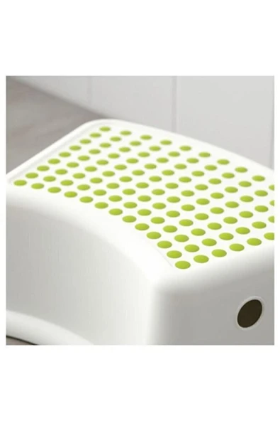 IKEA Çocuk Banyo Basamak Beyaz-yeşil - Resim 2