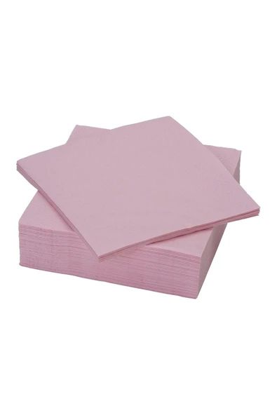 IKEA Fantastısk Peçete Pembe 33x33 Cm 50 Adet 60593659 ürün görseli 1