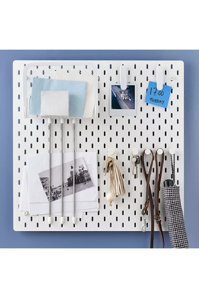 IKEA Skadıs Çok Amaçlı Pano Parçası, Beyaz - 2