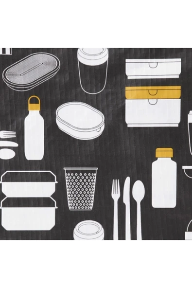 IKEA Fladdrıg Yemek Çantası Gri - Resim 2