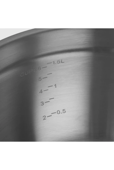 IKEA Cıklıd Çelik Saklama Kabı Seti, Paslanmaz Çelik, 3'lü Set - 3