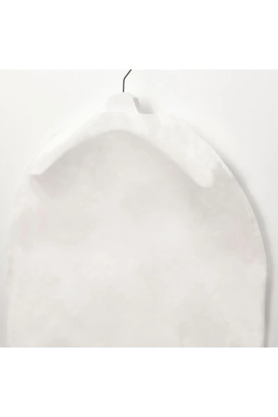 IKEA Renshacka Elbise Kılıfı - Beyaz Şeffaf - 60x105 cm - Resim 4