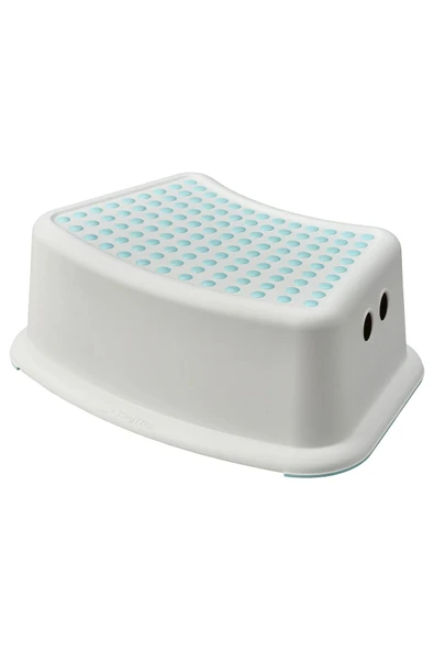 IKEA Beyaz Çocuk Banyo Basamak Beyaz-yeşil Plastik - Resim 4