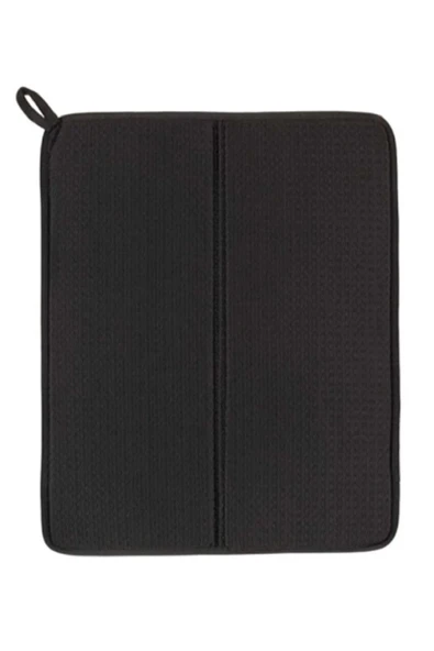 IKEA İkili Mutfak Seti Nyskoljd Bulaşık Kurutma Matı Koyu Gri + Rinnig Bulaşık Fırçası Siyah - Resim 4