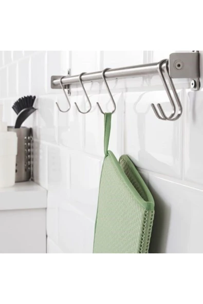 IKEA Bulaşık Kurutma Örtüsü Meridyendukkan Yeşil Renk Bulaşıklık - Resim 2