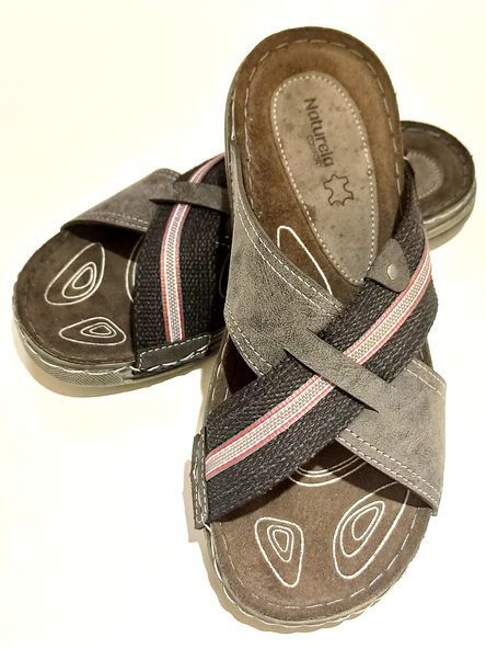 Monalisa Home Lüks Gri Renk 43 Numara Terlik ürün görseli 1