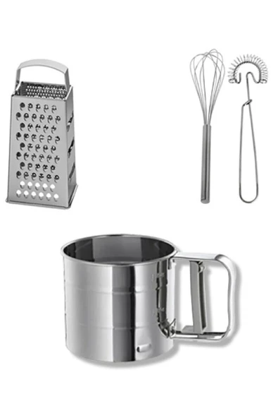 IKEA Temel Sofra&Mutfak Seti Rende + Un Eleği + 2'li Çırpıcı Seti ürün görseli
