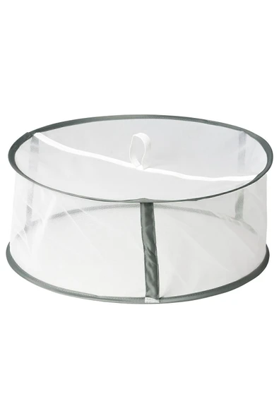 IKEA LERFLUNDRA yiyecek koruyucu yeşil-beyaz 40x15 cm ürün görseli 1