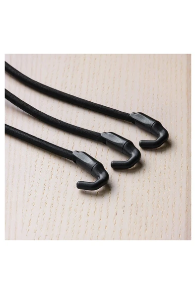 IKEA Skadis çok amaçlı pano parçası esnek ip, siyah, 27 cm, 3 adet - Resim 8