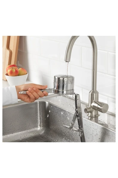 IKEA Idealısk Patates Ezici Paslanmaz Çelik 24,5 Cm - Resim 3