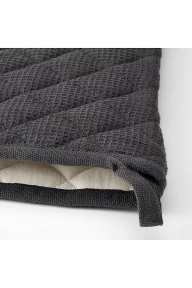 IKEA Rınnıg Yanmaz Fırın Eldiveni 33 Cm Koyu Gri - Resim 3