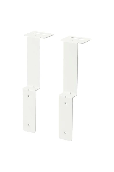 IKEA Skadıs Çok Amaçlı Pano Parçası, Beyaz, 2 Adet - 1