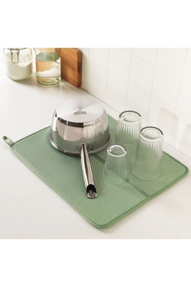 IKEA Bulaşık Kurutma Örtüsü Meridyendukkan Yeşil Renk Bulaşıklık ürün görseli 1