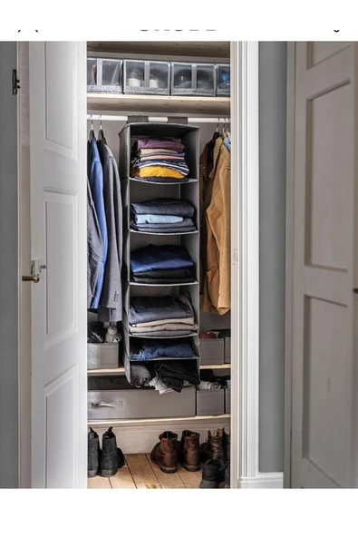 IKEA Skubb Bölmeli Düzenleyici, Koyu Gri - Resim 3