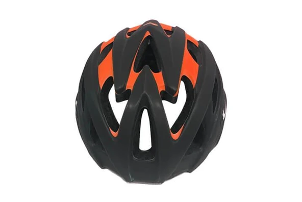 Raptor Kask MV29 Arka Led Lambalı Fileli MTB Bisiklet Kaskı L Beden Siyah Turuncu - Resim 2
