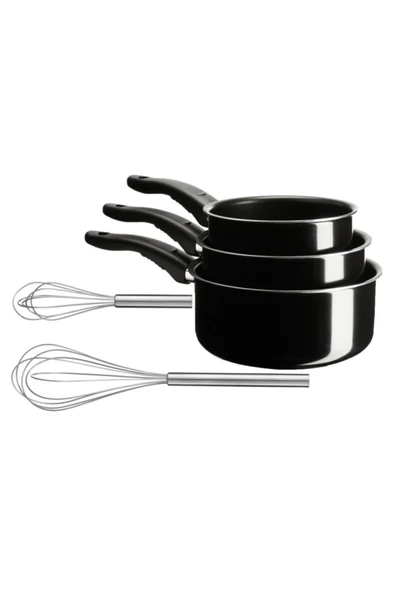 IKEA Sos Tenceresi Teflon Sütlük Tava Çırpıcı Set 5 Parça ürün görseli 1