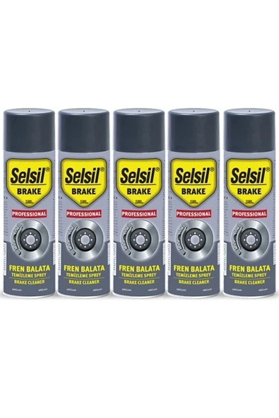 Selsil Fren Balata Temizleme Spreyi 500 Ml 5'li Paket ürün görseli