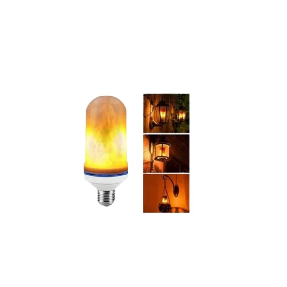 Cata Ct-4059 5w Alevli Led Ampul Amber Renk - Resim 2
