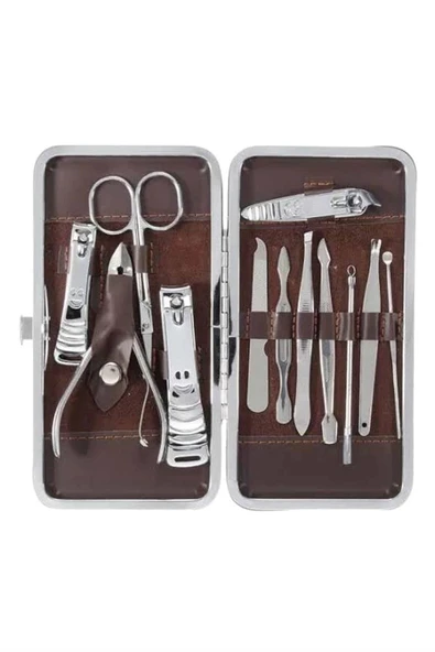 12 Parça Manikür Pedikür Seti - Resim 2