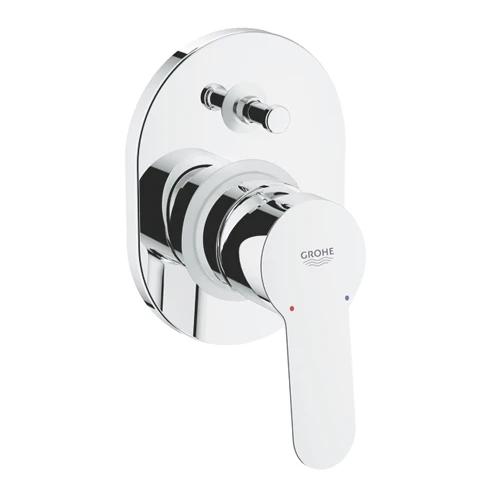 Grohe BauEdge Ankastre Banyo/Duş Bataryası, Krom, 29039000