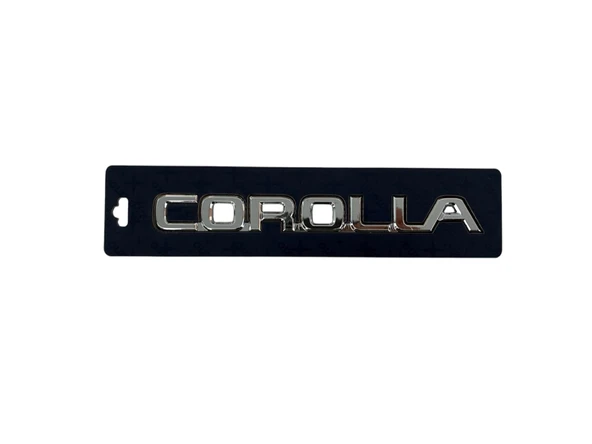 TOYOTA COROLLA 1997-2002 ARKA BAGAJ YAZISI KROM - 1