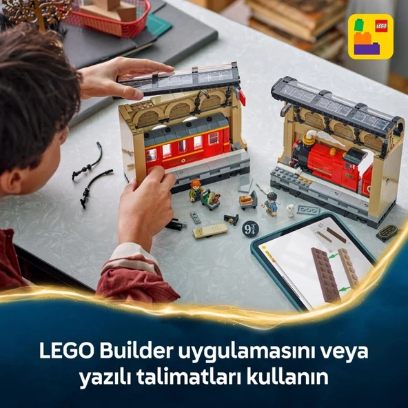 LEGO 76450   Harry Potter™ Kitaplık Dekoru: Hogwarts™ Ekspresi - Resim 7
