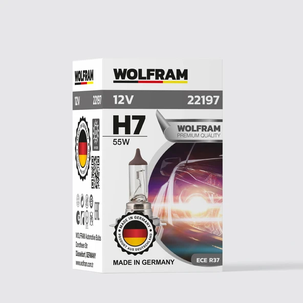 WOLFRAM H7 12V 55W STANDART IŞIK - 2
