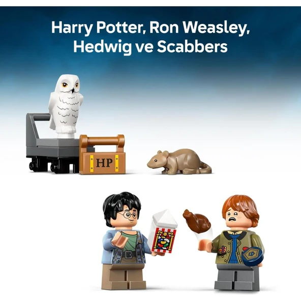 LEGO 76450   Harry Potter™ Kitaplık Dekoru: Hogwarts™ Ekspresi - Resim 6