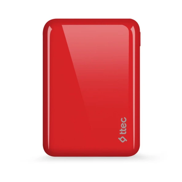 OUTLET Ttec ReCharger S 2A Powerbank 10000 mAh Kırmızı - 2BB174K OUTLET - 1