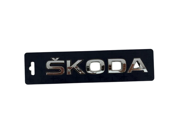 SKODA OCTAVİA ARKA BAGAJ YAZISI KROM