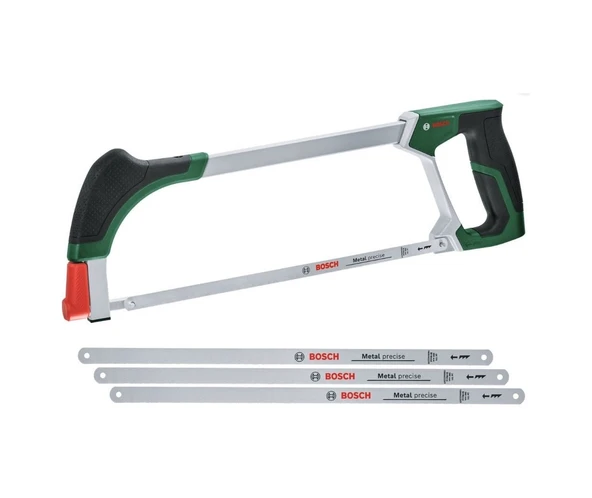 Bosch Universal 300 Mm Demir Testere Kolu 3 Yedek Testereli 1600a033bk - 1