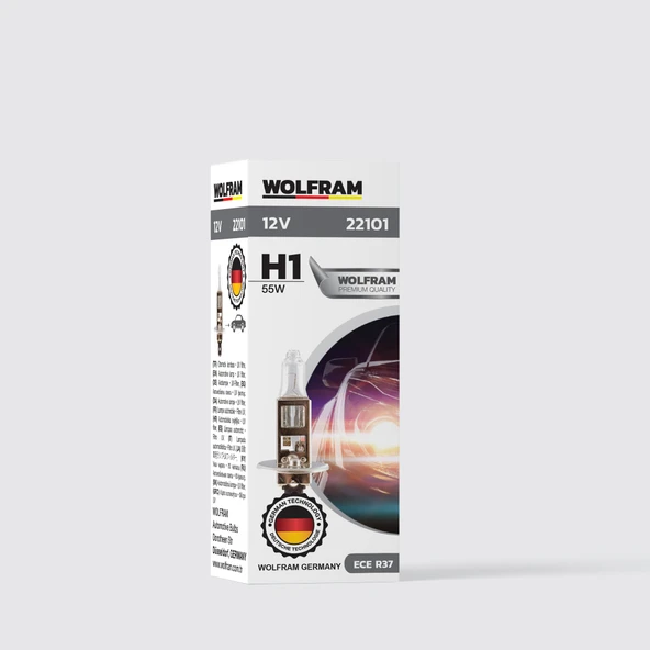 WOLFRAM H1 12V 55W STANDART IŞIK - 2