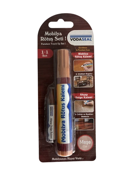 MOBİLYA AHŞAP RÖTUŞ VE DOLGU KALEMİ MEŞE VODASEAL