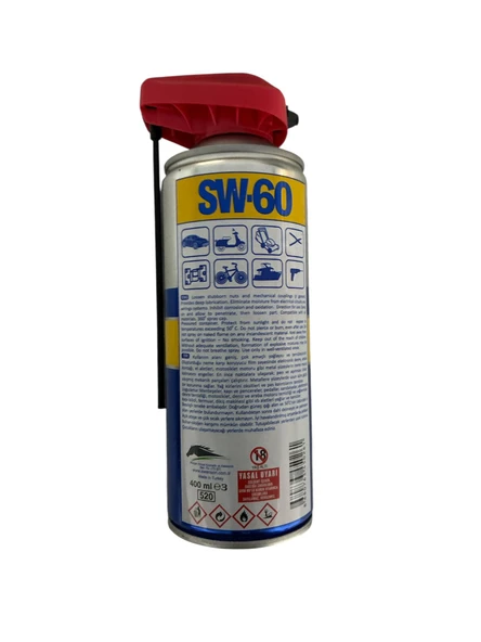 SWANSON WORKS SW-60 PAS SÖKÜCÜ KOROZYON ÖNELYİCİ ÇOK AMAÇLI SPREY 400ML - 2