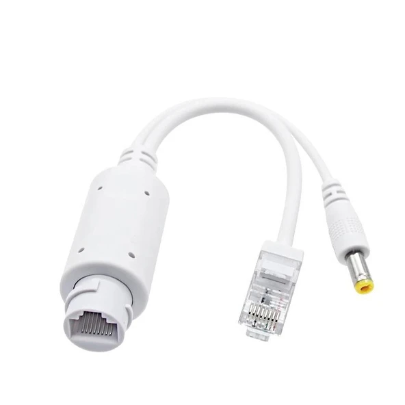 48V TO 12V PASİF RJ45 POE SEPERATÖR SPLITTER DIŞ MEKAN SU GEÇİRMEZ IP KAMERA ENJEKTÖR SEPERATÖR - 5