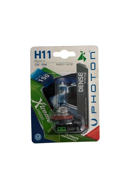 PHOTON H11 12V55W XTREME VİSİON AMPUL - 1