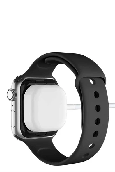 Akıllı Saat Sesli Görüşme Bluetooth Bağlantılı Kablosuz Şarj Özelliği - Resim 5