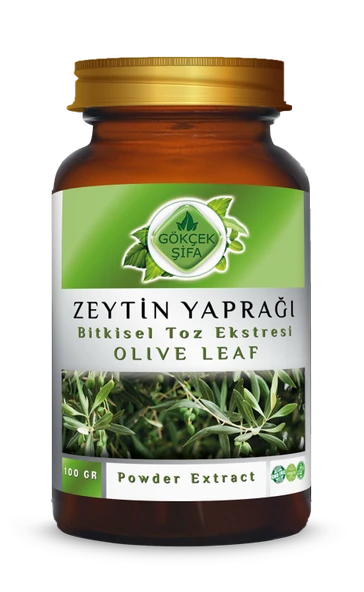 Zeytin Yaprağı Toz Ekstresi ( Olive Leaf Powder Extract) 100 gr Cam Kavanoz ürün görseli