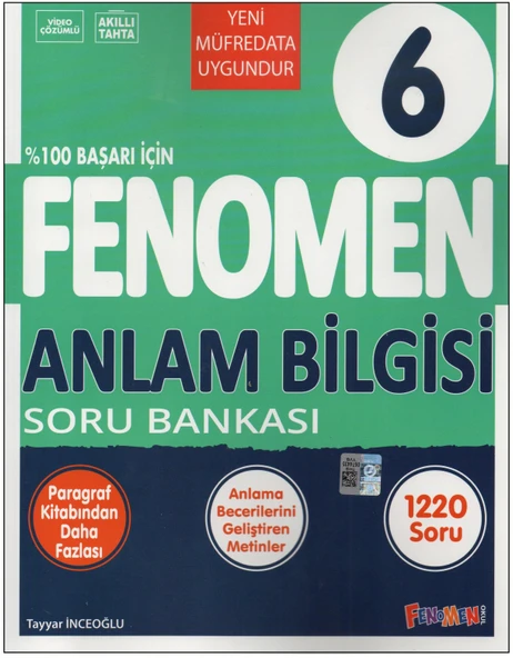 Fenomen 6.Sınıf Anlam Bilgisi soru Bankası
