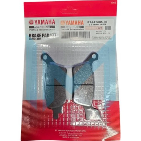 Yamaha B7J-F5805-00 Fren Balatası Obor09 ürün görseli