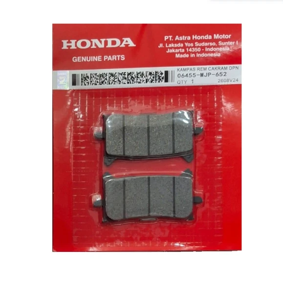 Honda 06455-Mjp-652 Fren Balatası Obor84 ürün görseli