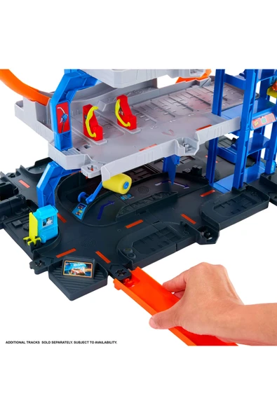 Hot Wheels Cıty Mega Loop Garage JBM74 - Resim 4