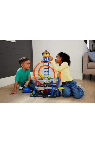 Hot Wheels Cıty Mega Loop Garage JBM74 - Resim 2