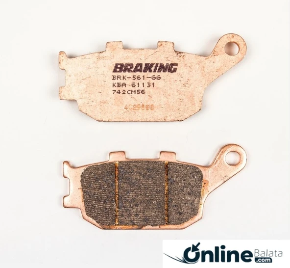 Yamaha Xj 6 Diversion 2013-2016 Braking Sinterli Arka Fren Balata Ob74256 ürün görseli