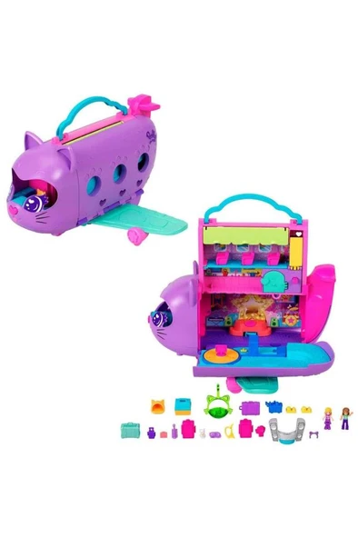 Polly Pocket Rio'da Macera Uçak Oyun Seti HWP19 ürün görseli