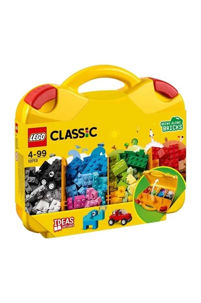 LEGO 10713 Classic Yaratıcı Çanta, 213 Parça, 4-99 Yaş - 3
