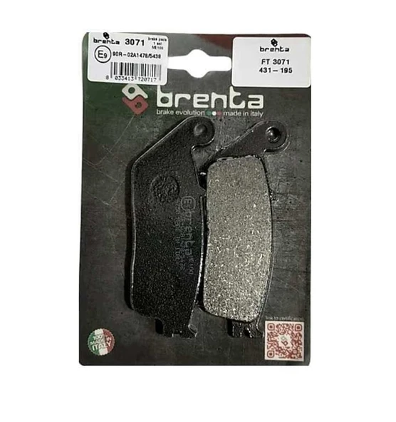 Kawasakı Z 750 2007 Ve Sonrası Brenta Ön Fren Balata Ob ürün görseli