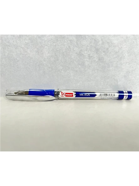 MİKRO MK-8526 GEL PEN İMZA KALEMİ MAVİ 0.1 MM UÇ 12'li Paket - 4