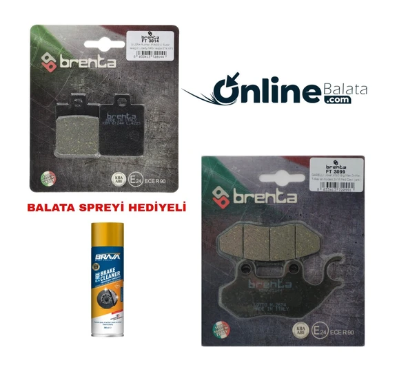 Sym Symph0Ny St 200 Brenta Fren Balata Takımı Ön Ve Arka Ob4219 ürün görseli