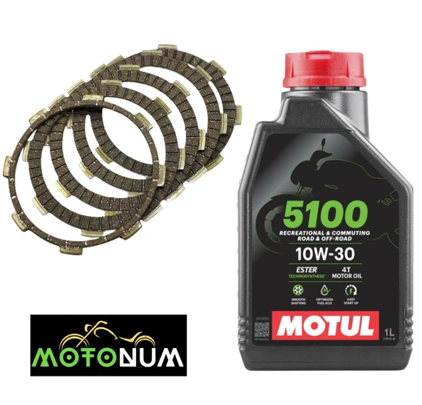 Lifan Emisol Balata Yağlı Bakım seti Motul 5100 10w40 M0405 ürün görseli 1